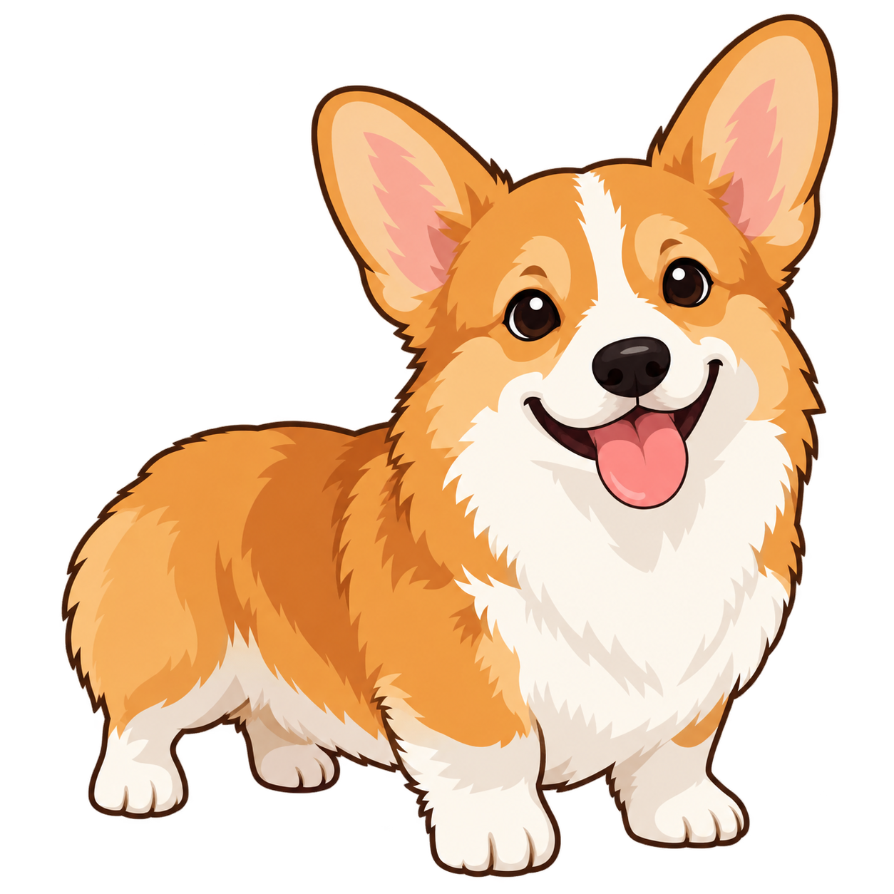 Corgi Free Clipart PNG