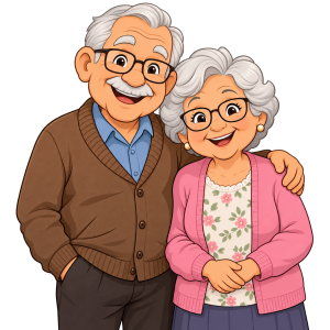 grandparents clipart free image transparent background