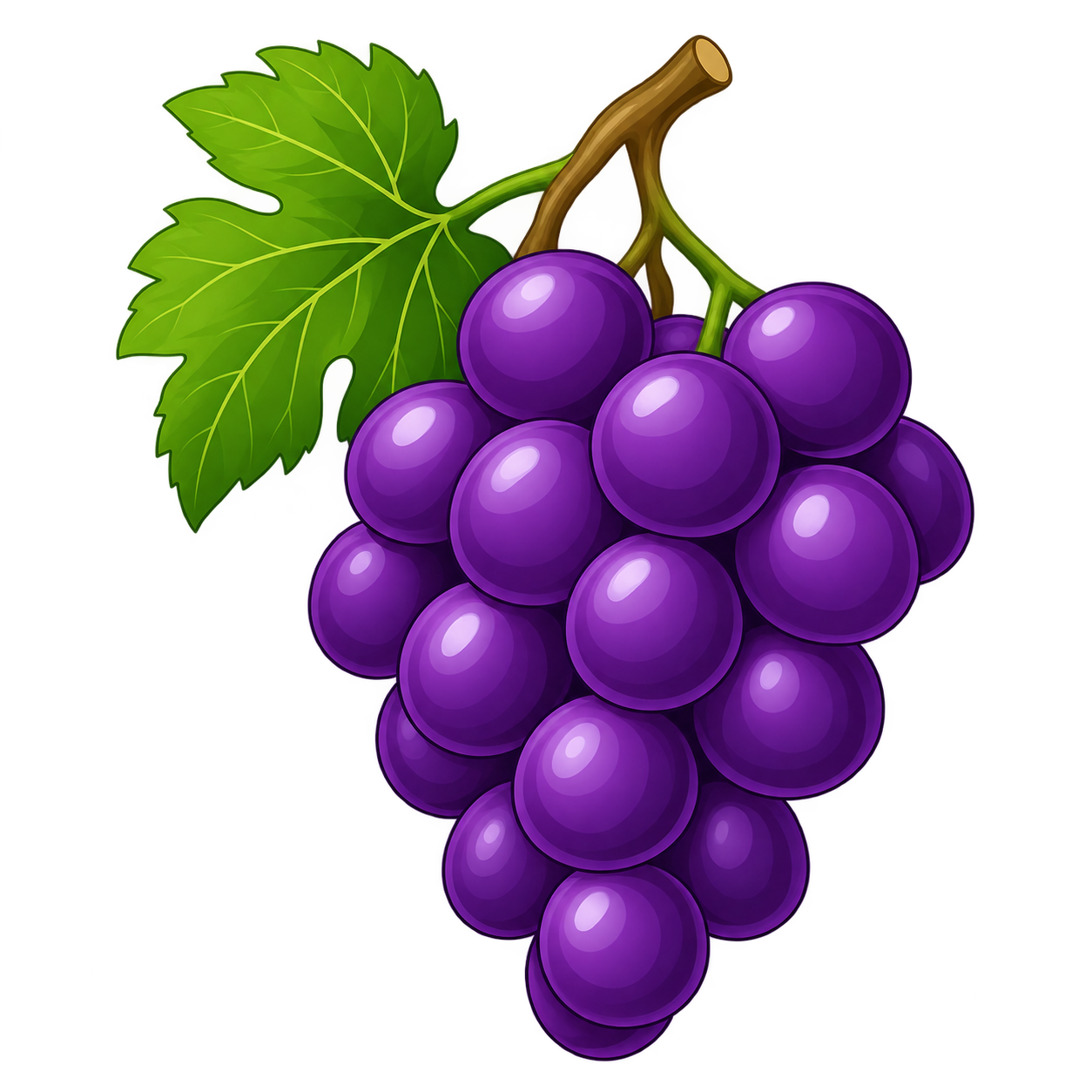Grapes Clipart PNG Free