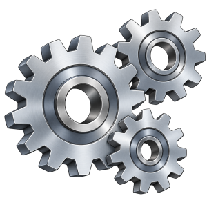 Gears Clipart PNG Free