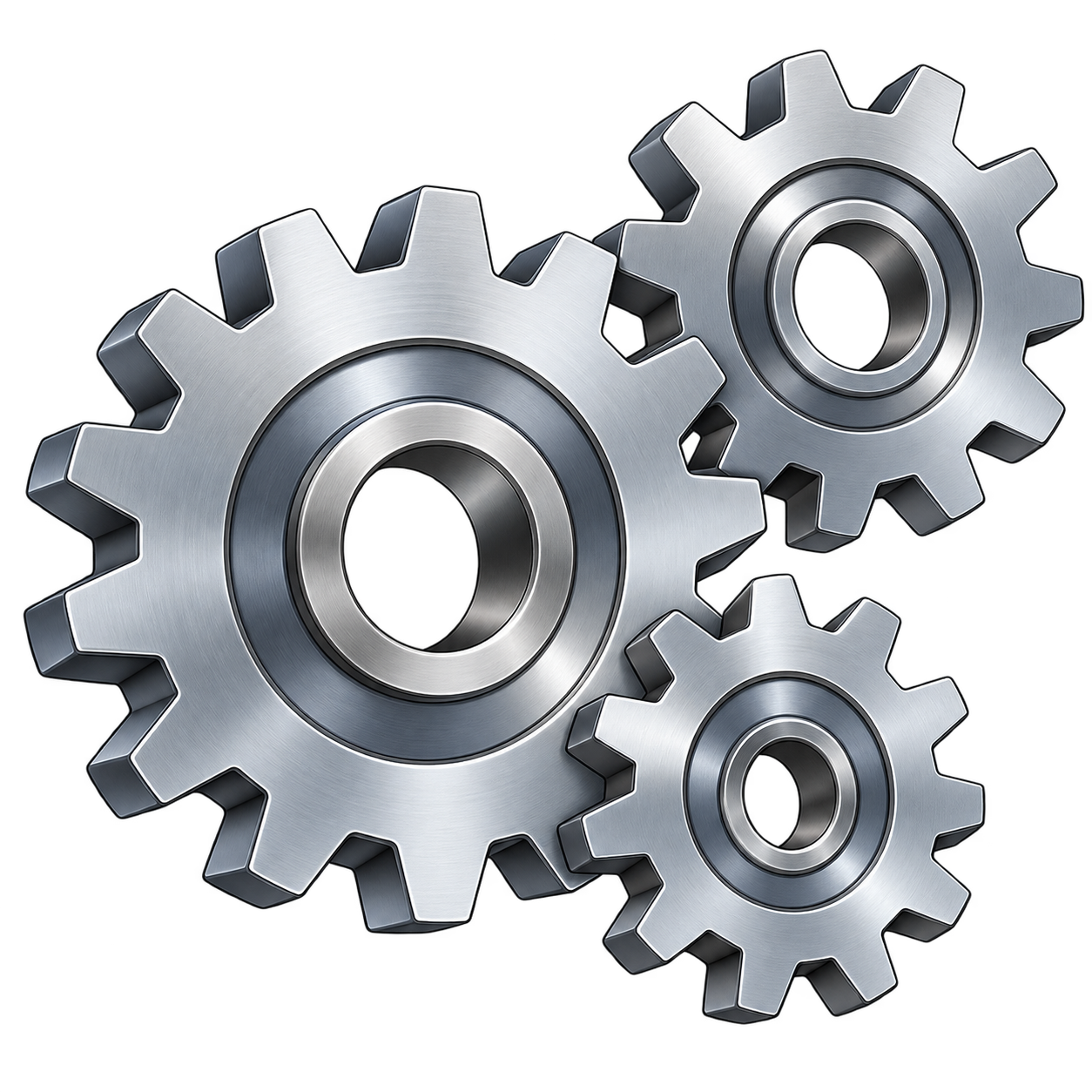 Gears Clipart PNG Free