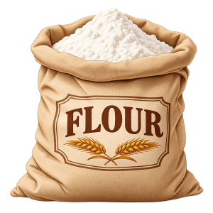 sack full of flour free clipart image