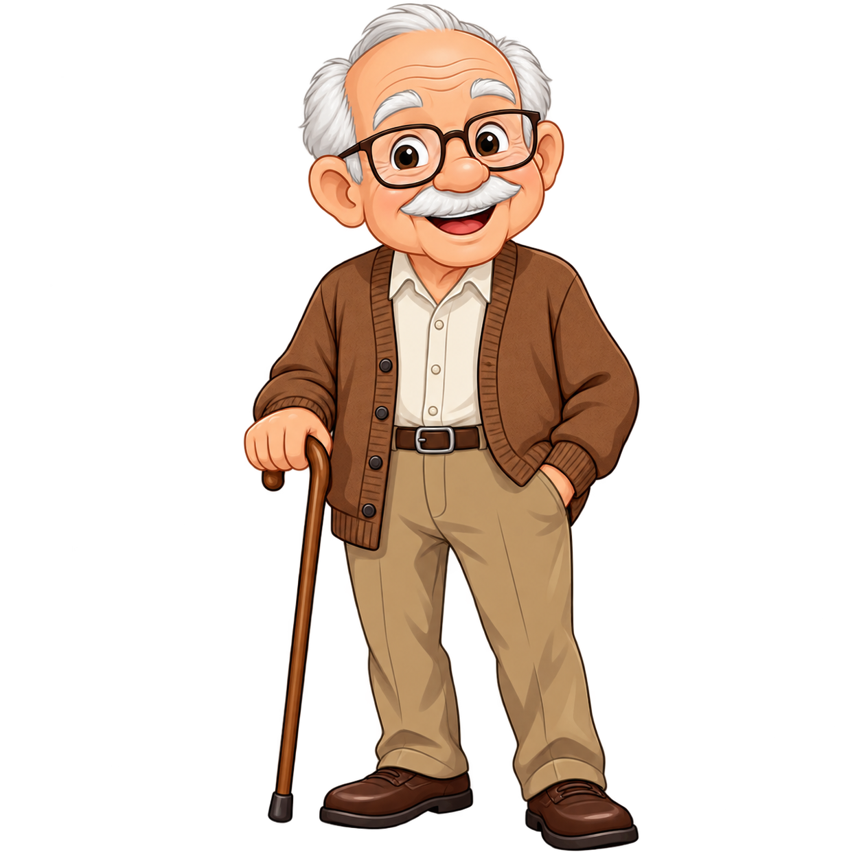 Old Man Clipart PNG Free